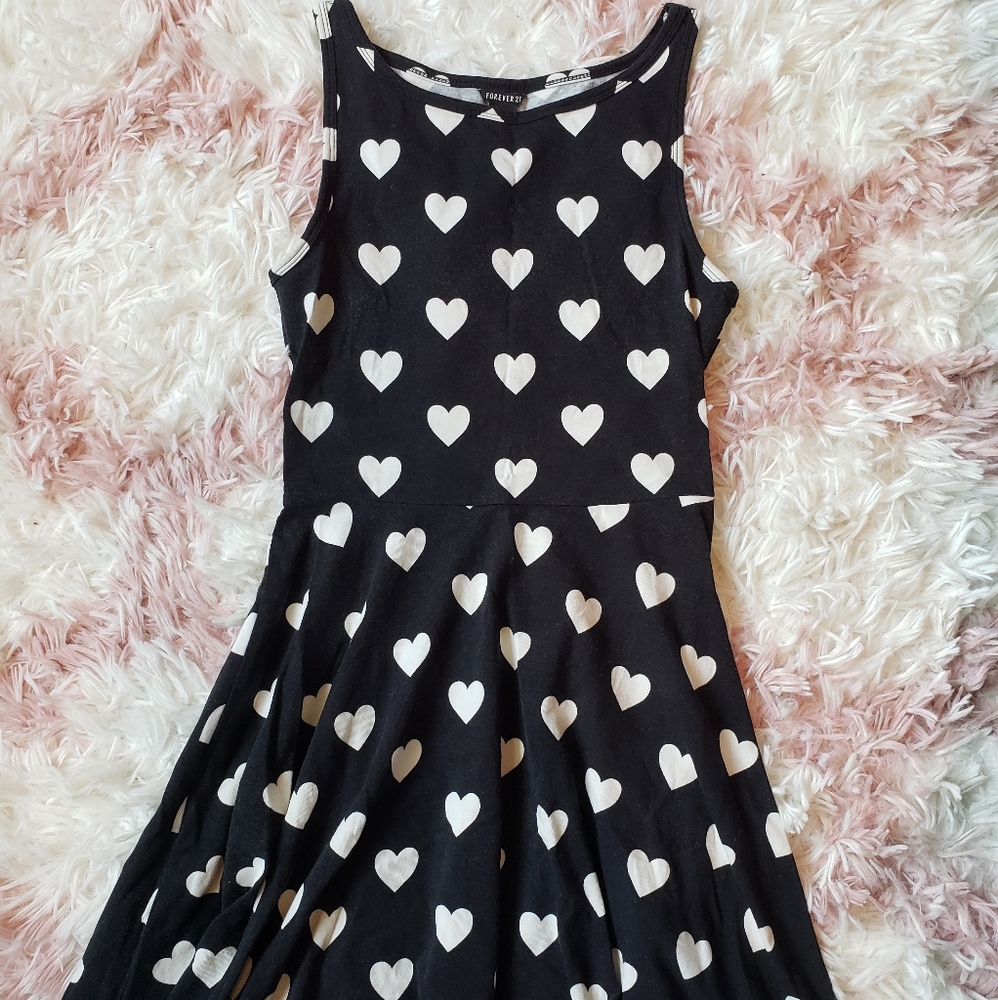 Black and White Dress